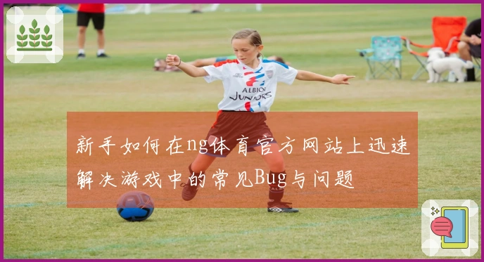 新手如何在ng体育官方网站上迅速解决游戏中的常见Bug与问题